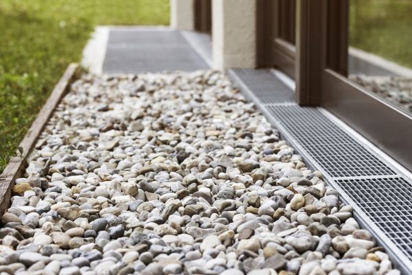 French Drain Construction in Blaine
