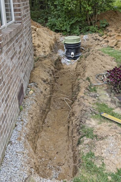 Grinder Pump Installation in Blaine
