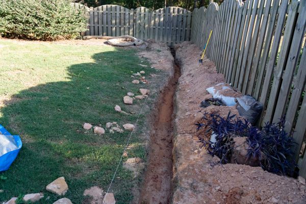Trench Drain Installation in Blaine