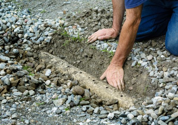 French Ditch Installation in Blaine